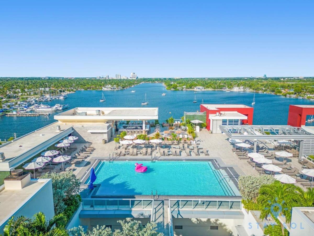 Hollywood Beach Broad-Walk - Pool - Gym & Hot Tub 외부 사진